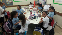 صور: فعاليات موسم الحصاد في مدرسة أجيال الابتدائية بيافا